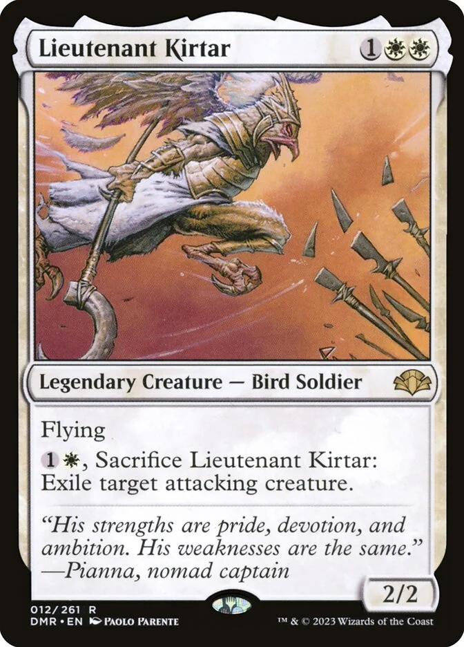 Lieutenant Kirtar 「DMR/12」「EN」
