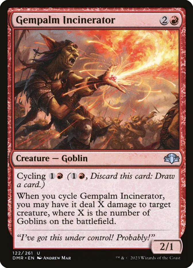 Gempalm Incinerator 「DMR/122」「EN」