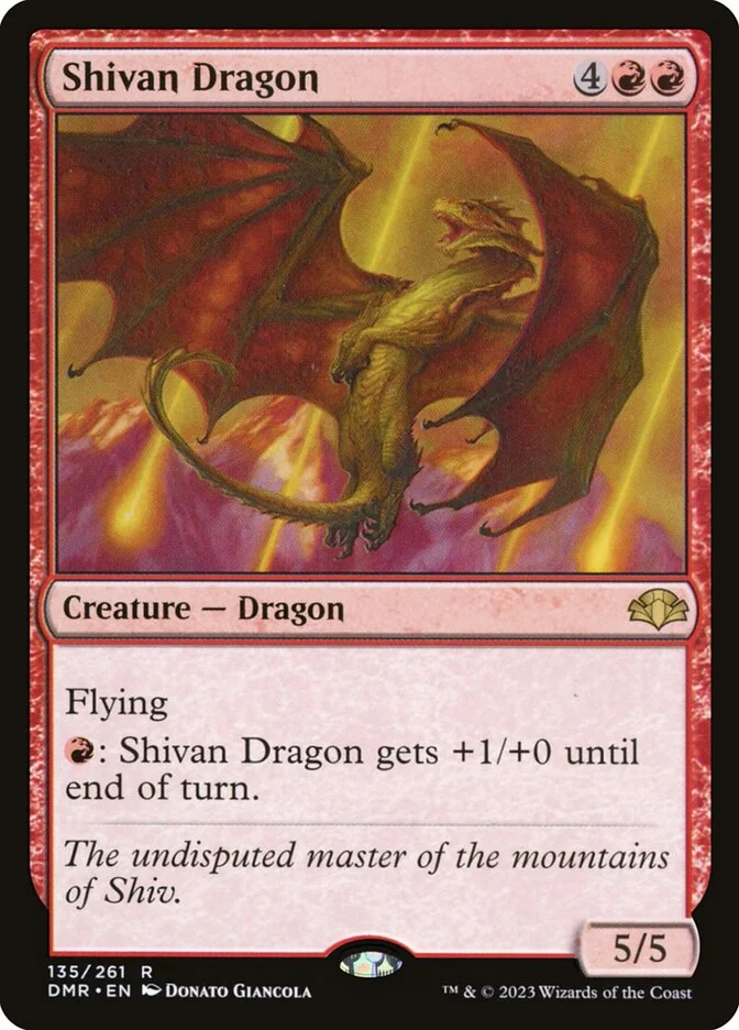 Shivan Dragon 「DMR/135」「EN」