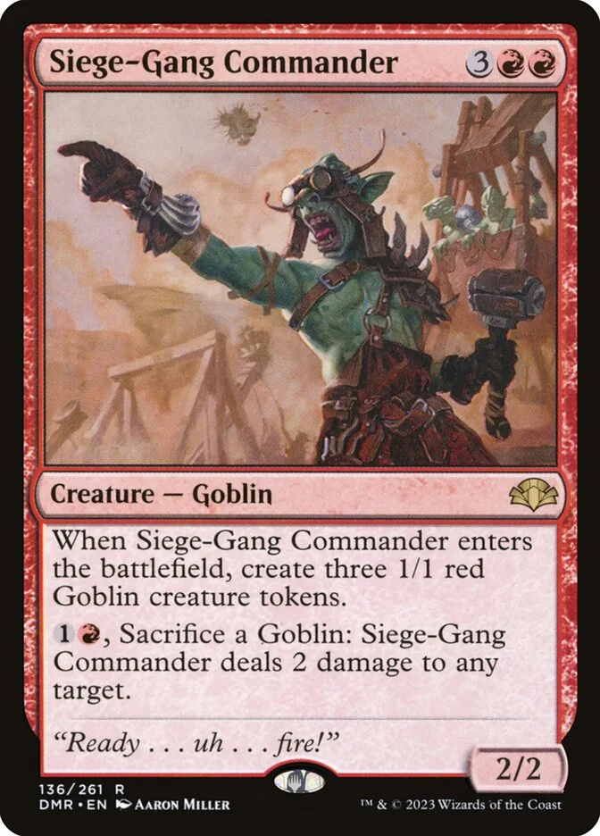 Siege-Gang Commander 「DMR/136」「EN」