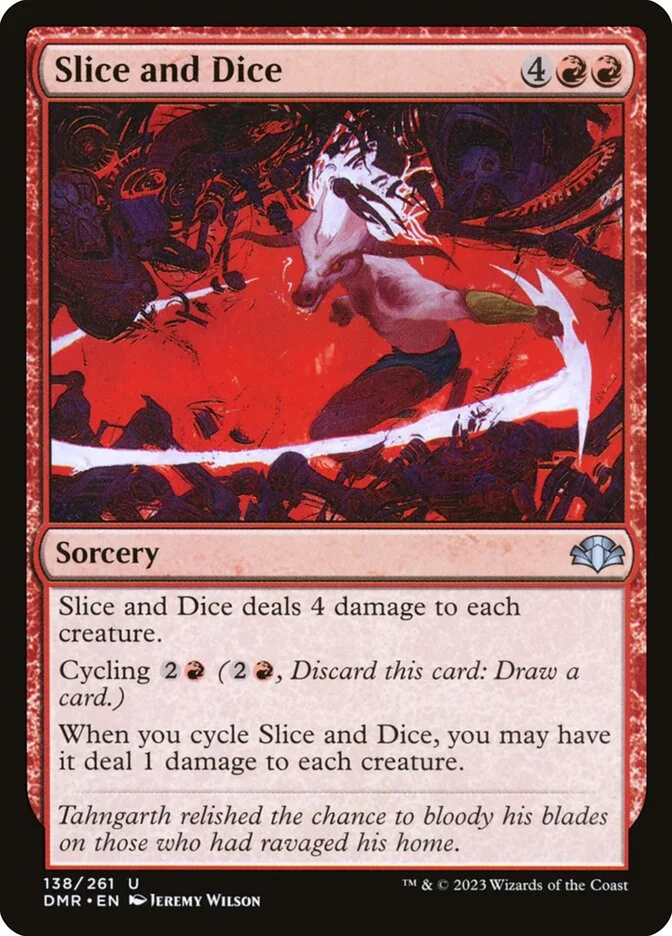 Slice and Dice 「DMR/138」「EN」