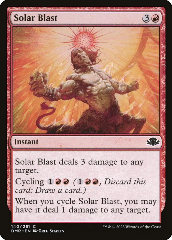 Solar Blast 「DMR/140」「EN」
