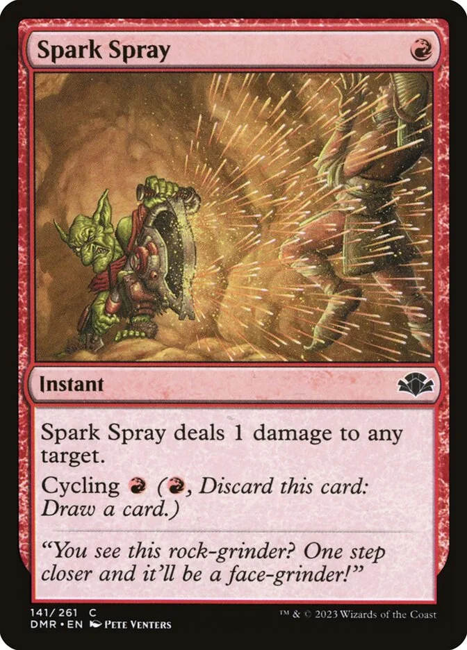 Spark Spray 「DMR/141」「EN」