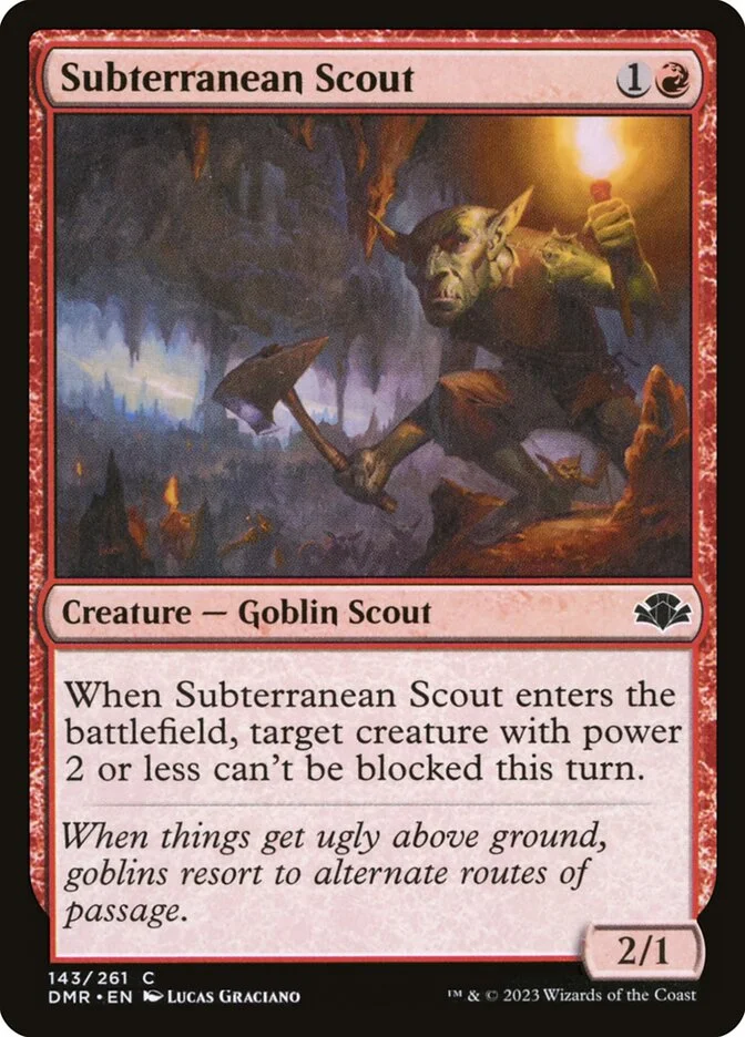 Subterranean Scout 「DMR/143」「EN」