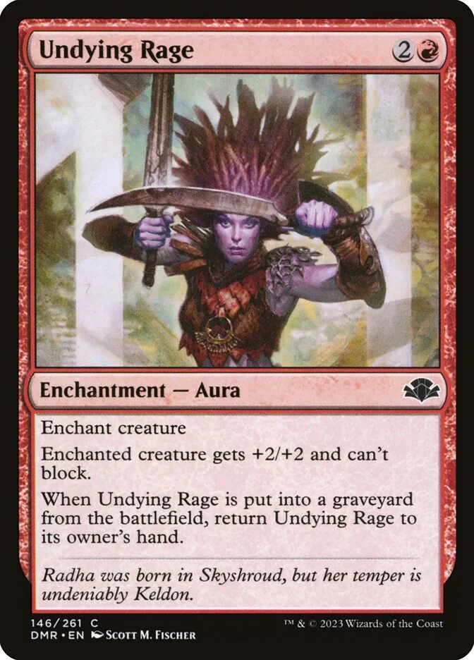 Undying Rage 「DMR/146」「EN」
