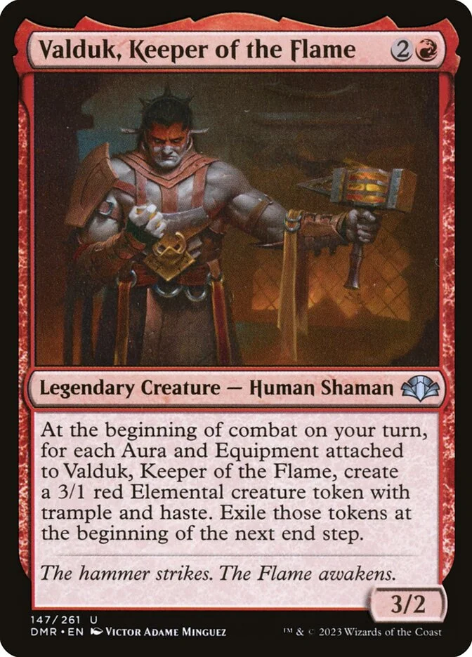 Valduk, Keeper of the Flame 「DMR/147」「EN」