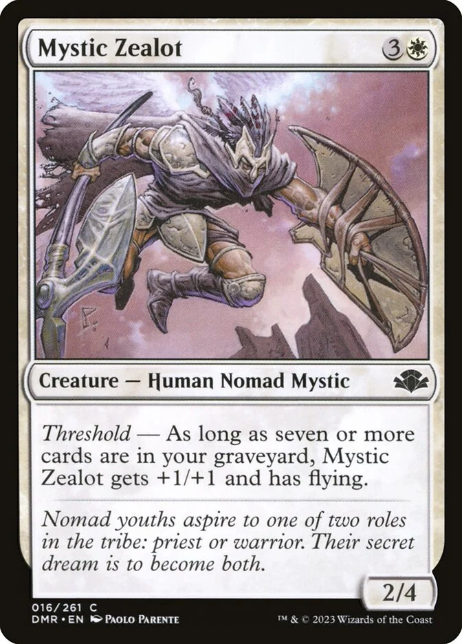 Mystic Zealot 「DMR/16」「EN」