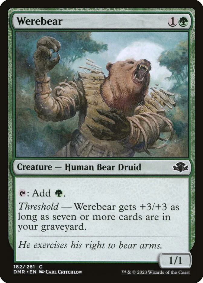 Werebear 「DMR/182」「EN」