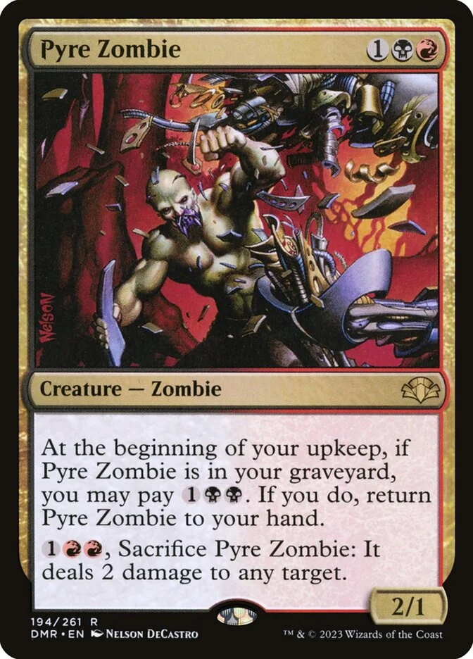 Pyre Zombie 「DMR/194」「EN」