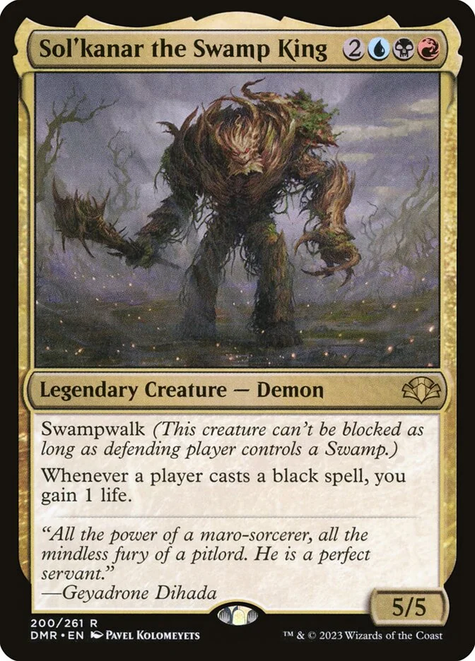 Sol'kanar the Swamp King 「DMR/200」「EN」