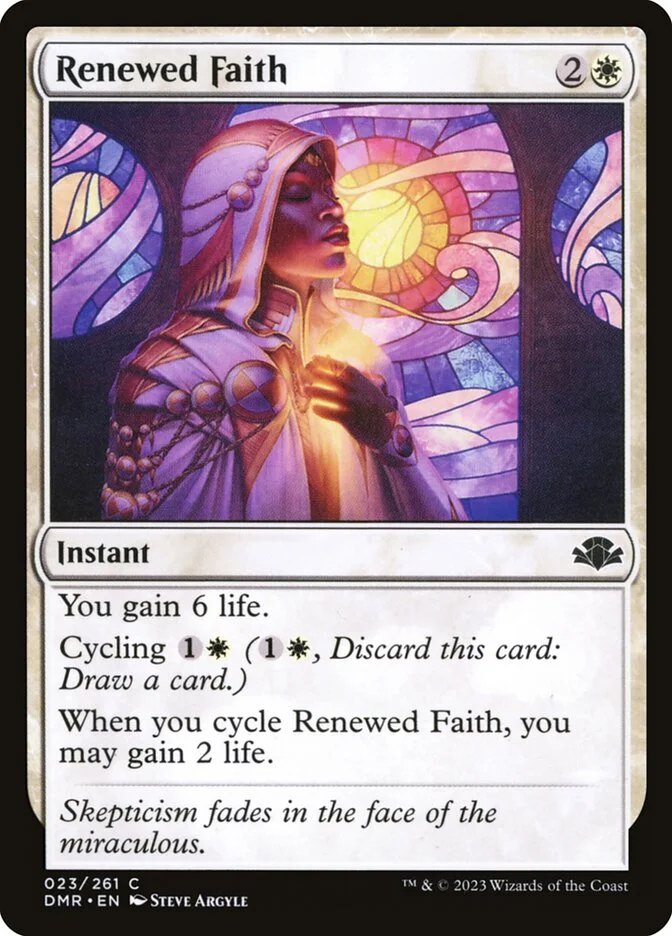 Renewed Faith 「DMR/23」「EN」