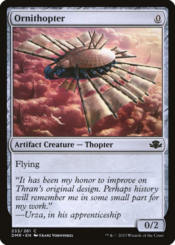 Ornithopter 「DMR/233」「EN」