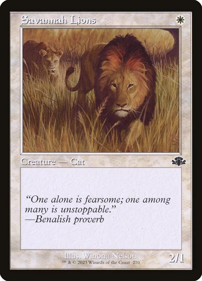Savannah Lions 「DMR/270」「EN」