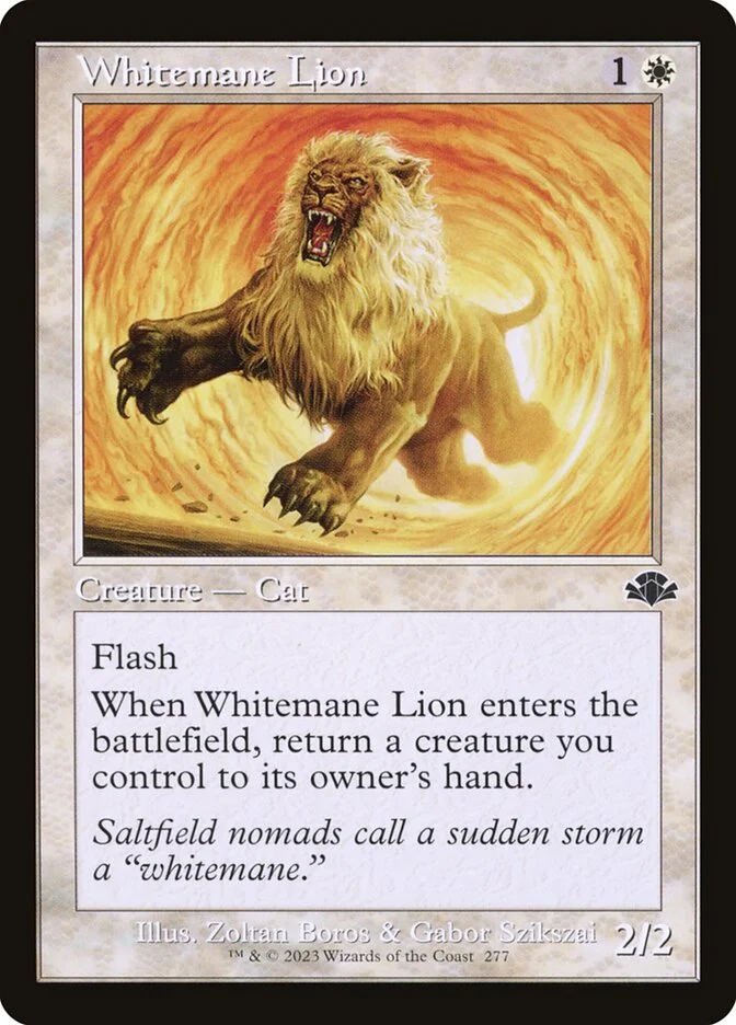 Whitemane Lion 「DMR/277」「EN」