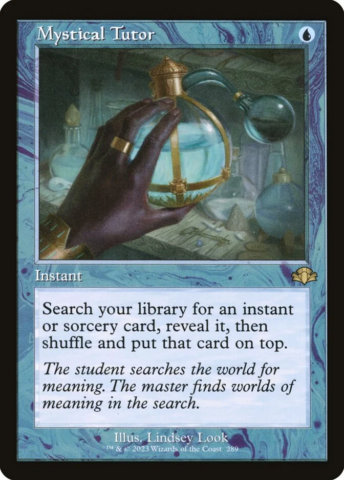 Mystical Tutor 「DMR/289」「EN」