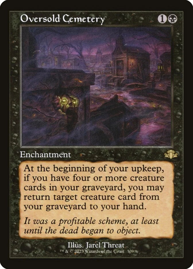 Oversold Cemetery 「DMR/309」「EN」