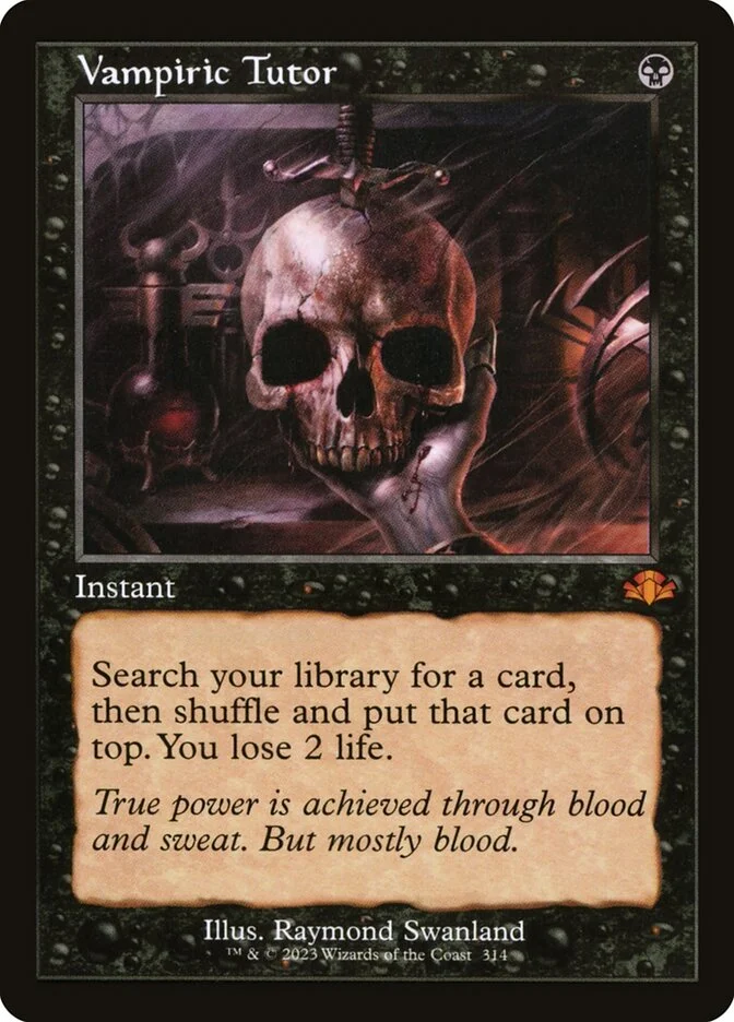 Vampiric Tutor 「DMR/314」「EN」