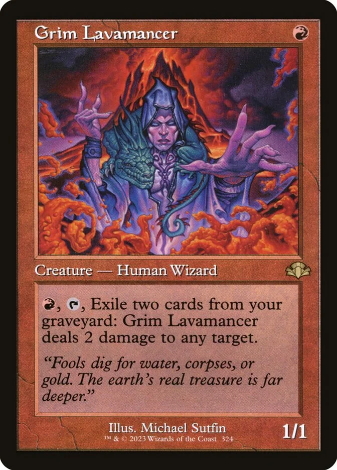 Grim Lavamancer 「DMR/324」「EN」