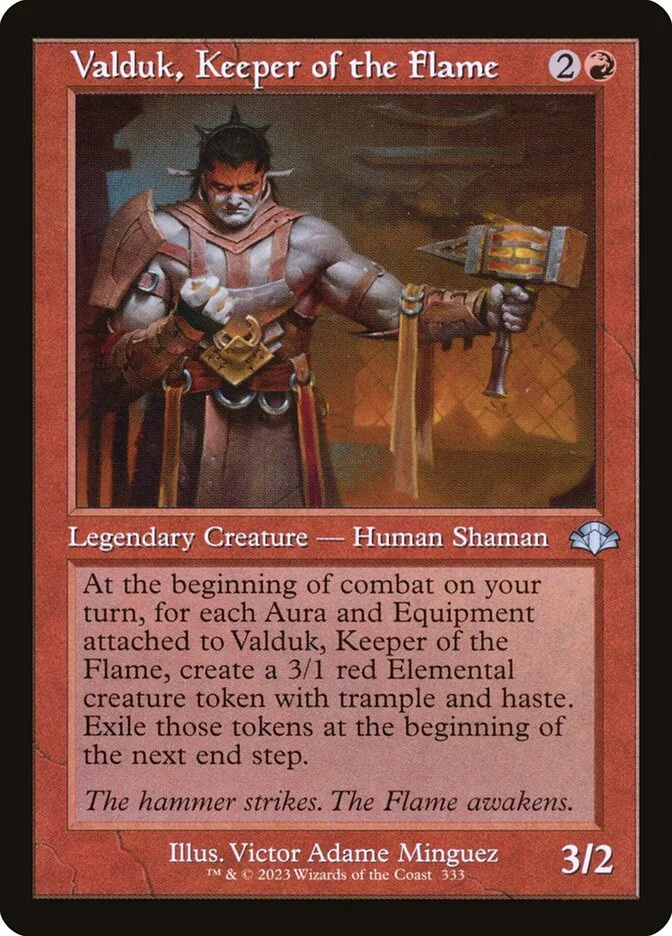 Valduk, Keeper of the Flame 「DMR/333」「EN」