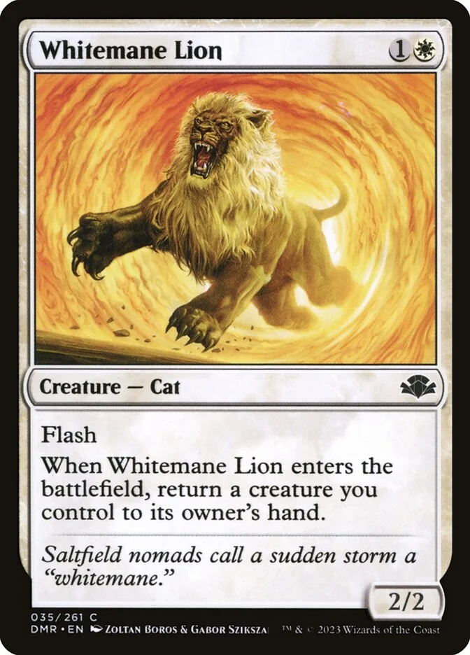 Whitemane Lion 「DMR/35」「EN」