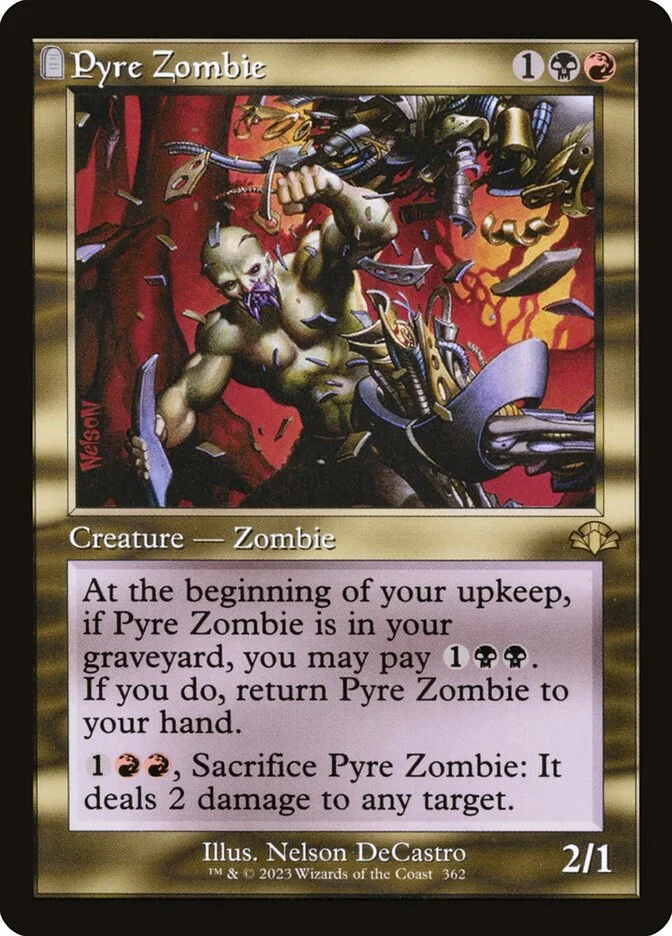 Pyre Zombie 「DMR/362」「EN」