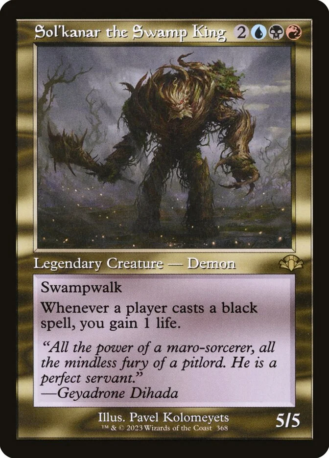 Sol'kanar the Swamp King 「DMR/368」「EN」