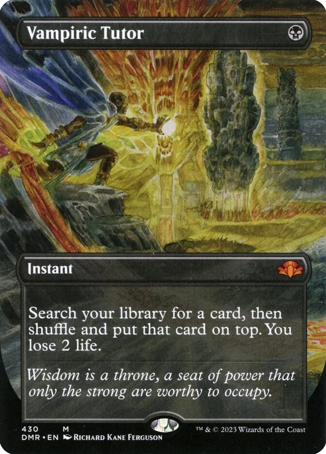 Vampiric Tutor 「DMR/430」「EN」