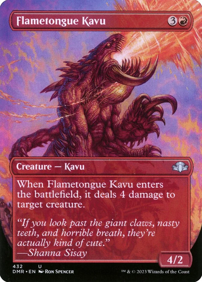 Flametongue Kavu 「DMR/432」「EN」