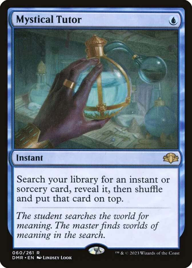 Mystical Tutor 「DMR/60」「EN」