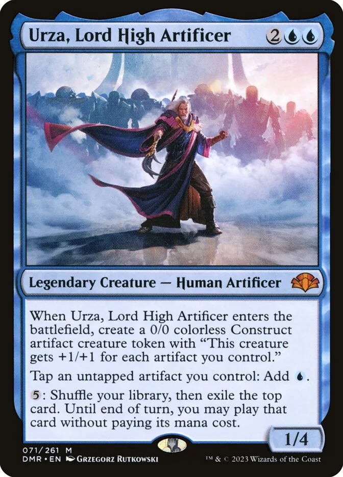 Urza, Lord High Artificer 「DMR/71」「EN」