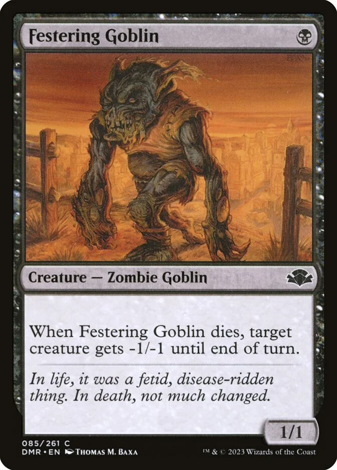Festering Goblin 「DMR/85」「EN」