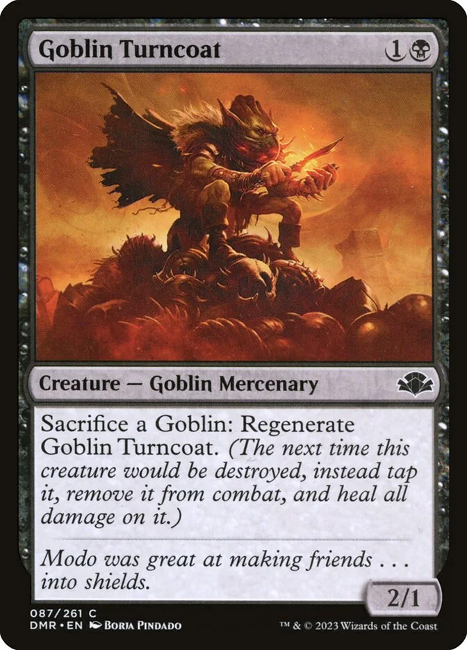 Goblin Turncoat 「DMR/87」「EN」