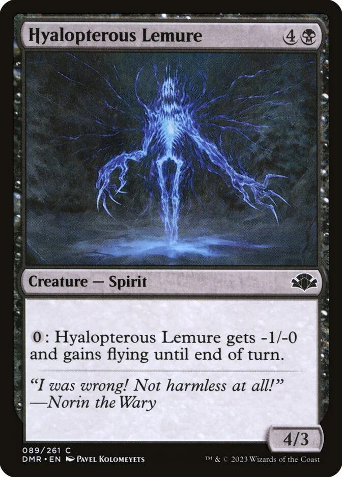 Hyalopterous Lemure 「DMR/89」「EN」