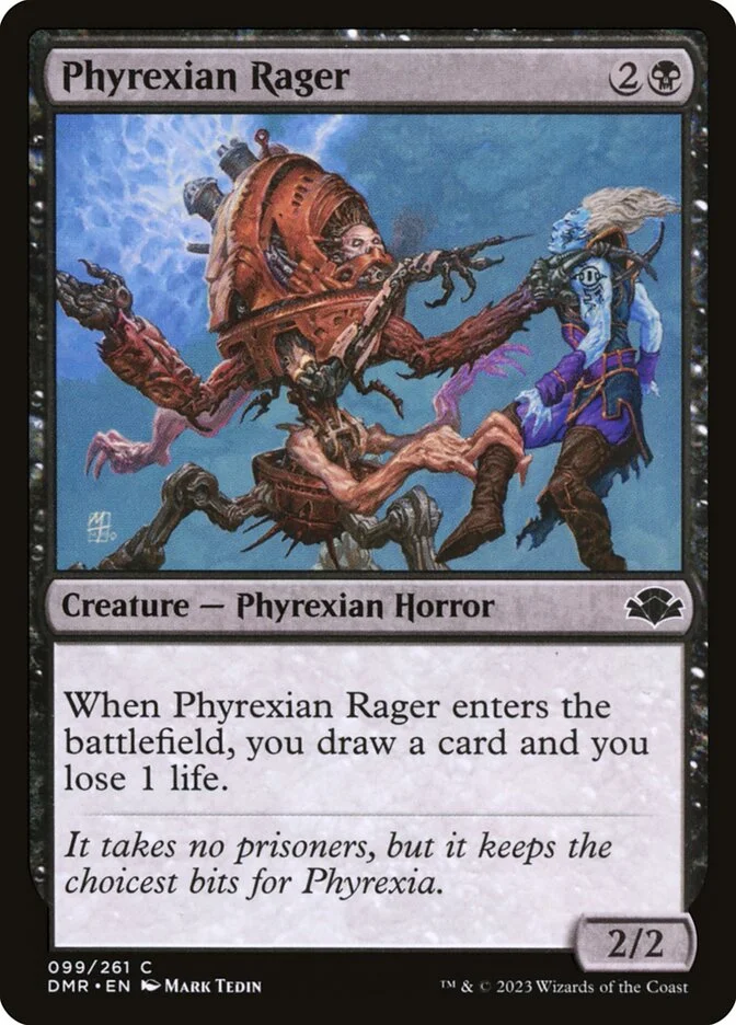 Phyrexian Rager 「DMR/99」「EN」
