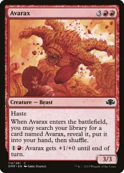 Avarax #112 · Magic: The Gathering