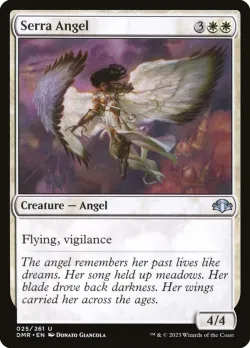 Serra Angel #25 · Magic: The Gathering