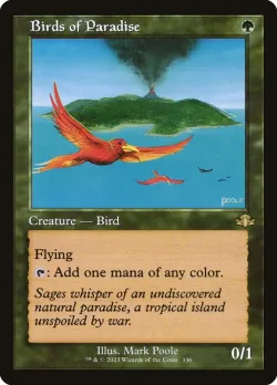 Birds of Paradise #336 · Magic: The Gathering