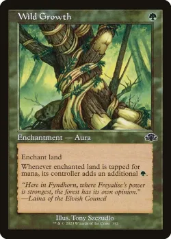 Wild Growth #352 · Magic: The Gathering