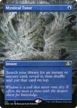 Mystical Tutor 「DMR/421」「EN」