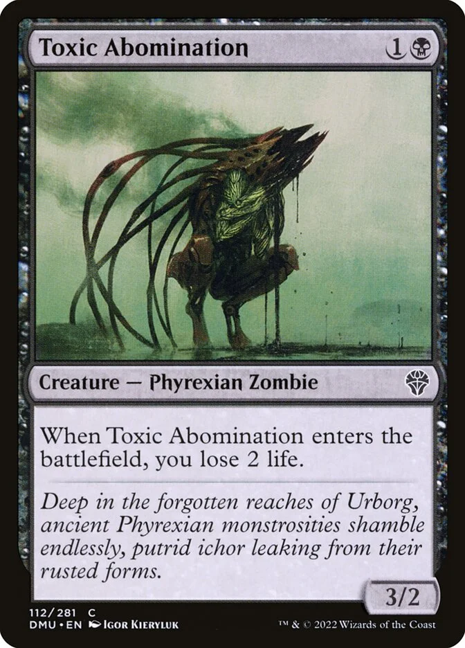 Toxic Abomination 「DMU/112」「EN」