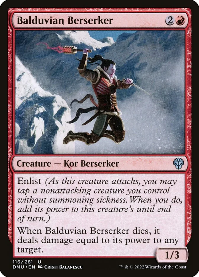 Balduvian Berserker 「DMU/116」「EN」