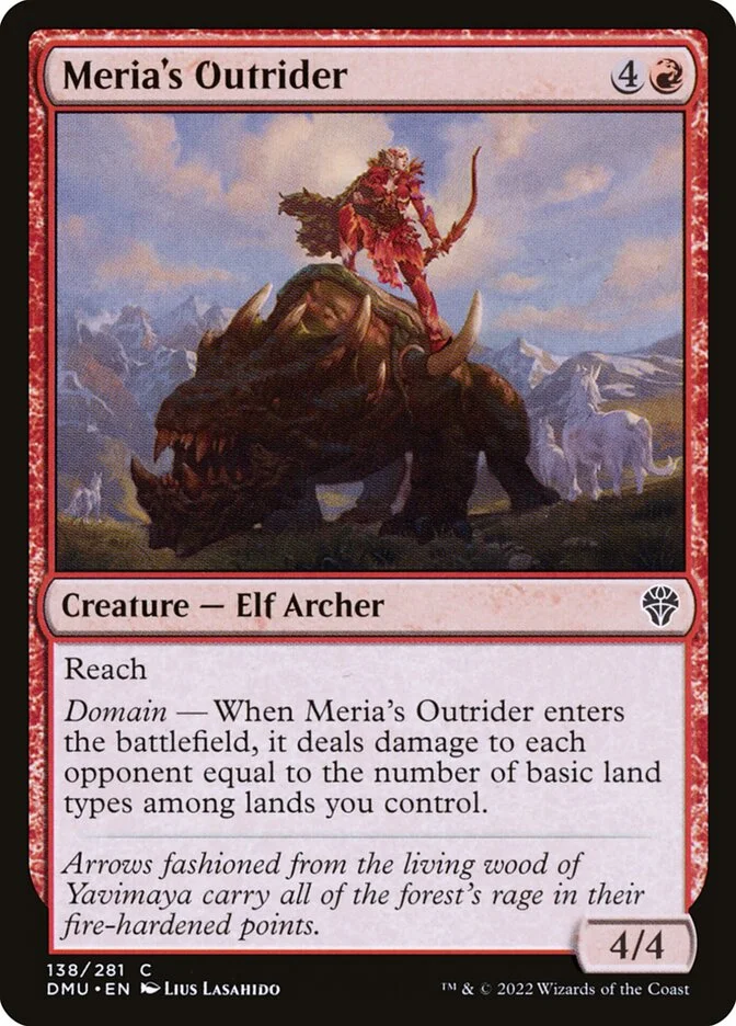 Meria's Outrider 「DMU/138」「EN」