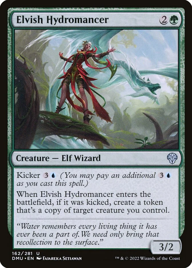 Elvish Hydromancer 「DMU/162」「EN」