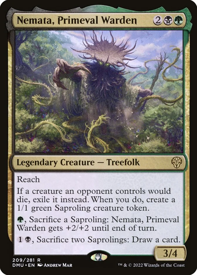 Nemata, Primeval Warden 「DMU/209」「EN」