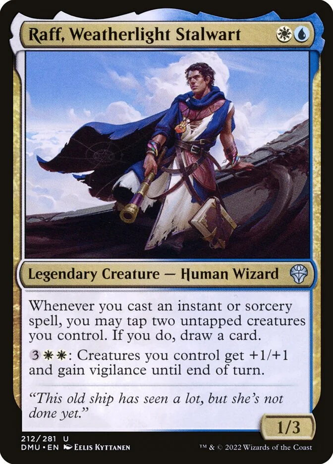 Raff, Weatherlight Stalwart 「DMU/212」「EN」