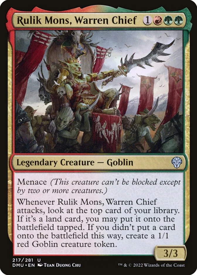 Rulik Mons, Warren Chief 「DMU/217」「EN」