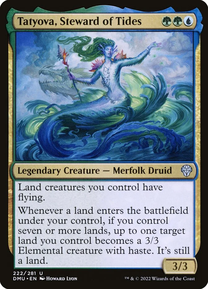 Tatyova, Steward of Tides 「DMU/222」「EN」