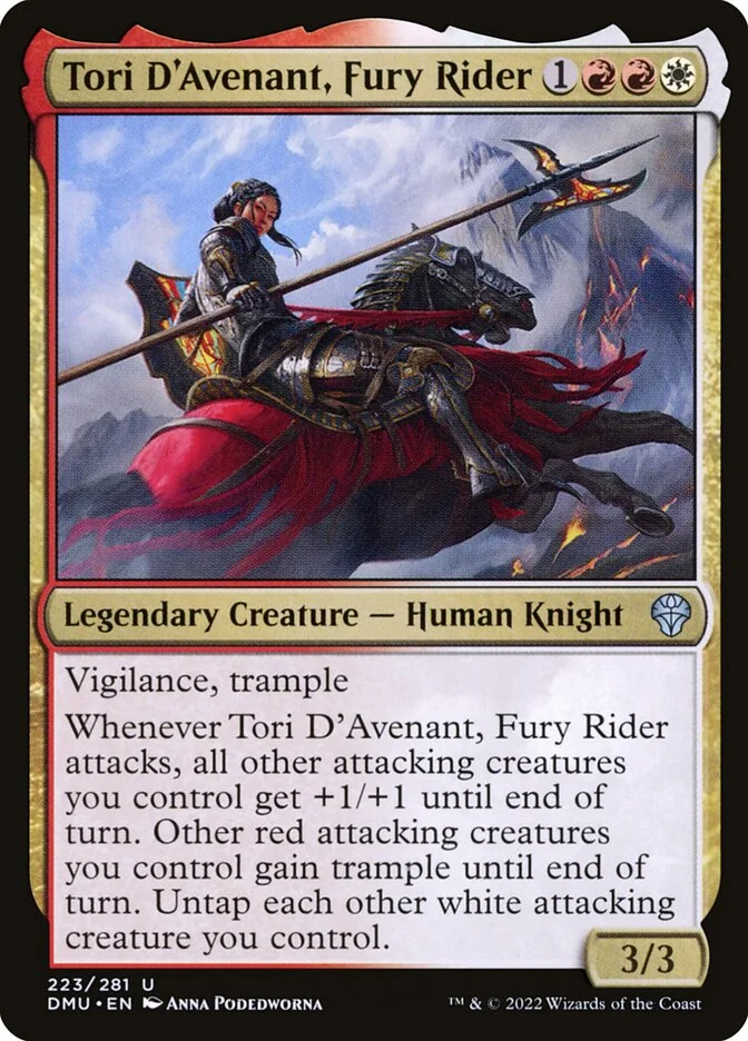 Tori D'Avenant, Fury Rider 「DMU/223」「EN」
