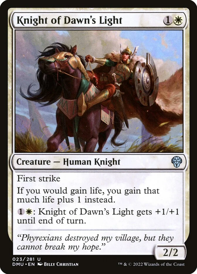 Knight of Dawn's Light 「DMU/23」「EN」