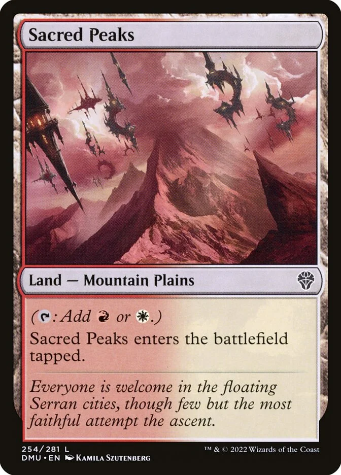 Sacred Peaks 「DMU/254」「EN」